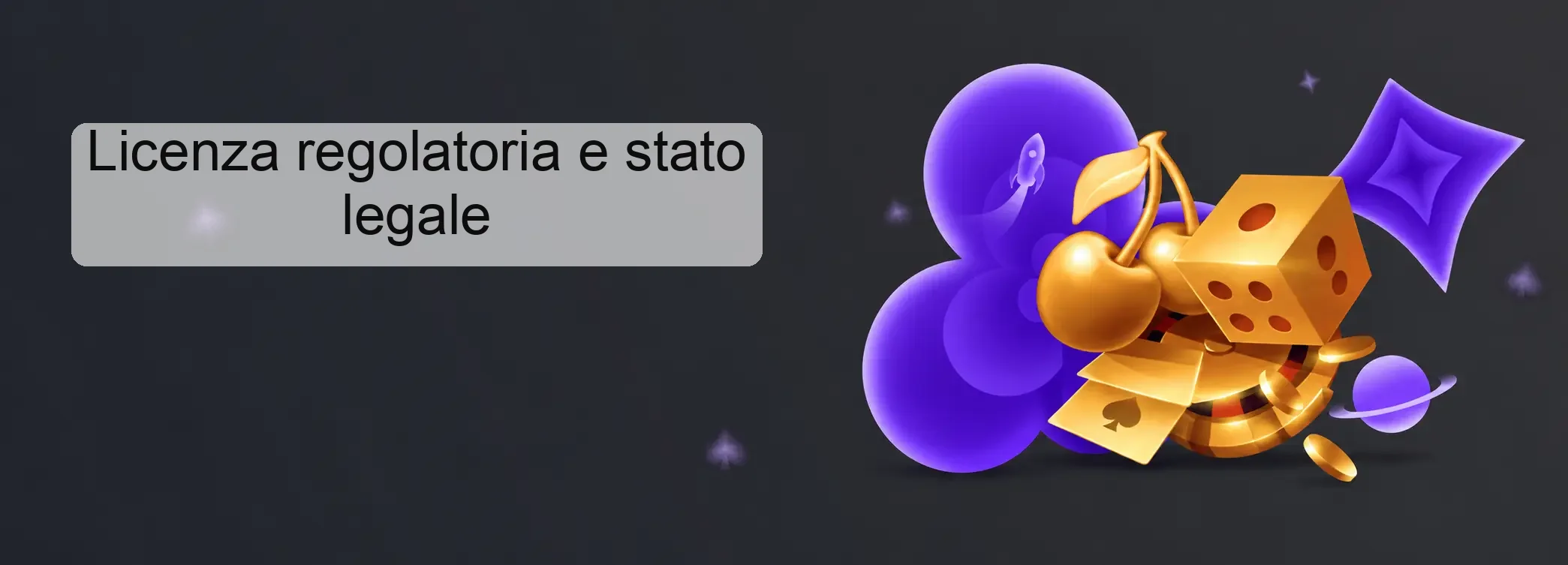 Licenza regolatoria e stato legale