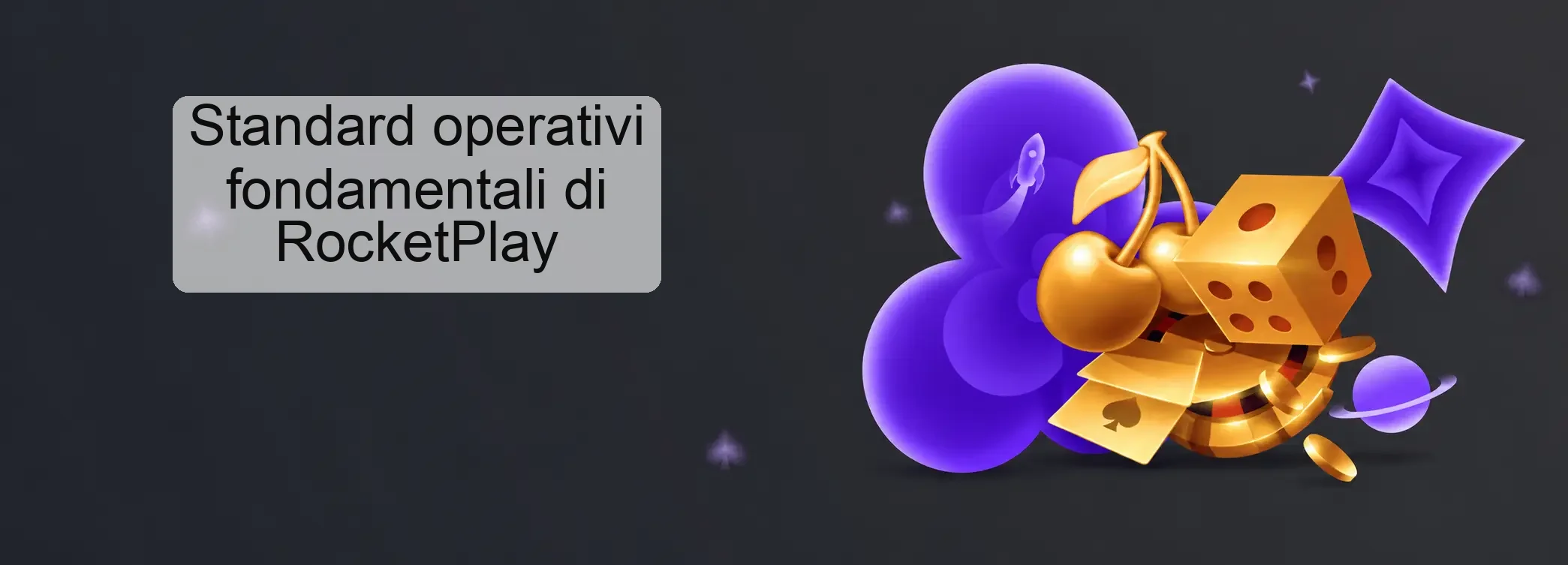 Standard operativi fondamentali di RocketPlay